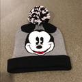 Disney Accessories | Mickey Mouse Hat | Color: Black/Gray | Size: Os