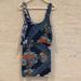 Anthropologie Dresses | Anthropologie Maeve Navy Floral Tisana Sleeveless Dress Size 4 | Color: Blue/Green | Size: 4