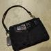 Coach Bags | Black Coach Wristlet | Color: Black/Purple | Size: Os