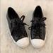 Coach Shoes | Coach Leather Sneakers | Color: Black/White | Size: 7.5