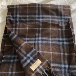 Burberry Accessories | Burberry Cashmere Scarf | Color: Brown | Size: Os