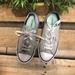 Converse Shoes | Converse Sneakers Junior Size 3 | Color: Gray/Green | Size: 3