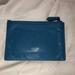 Coach Accessories | Coach Blue Wallet | Color: Blue | Size: Os