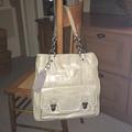 Coach Bags | Coach Authentic Large Distressed Leather Tote | Color: Gray | Size: 13.5”W X 13.5”L X 4.5”D