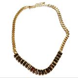 Anthropologie Jewelry | Anthropologie Hematite Necklace | Color: Gold/Gray | Size: Os
