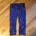 Athleta Pants & Jumpsuits | Athleta Women’s Relay Capris Size Xs | Color: Blue | Size: Xs