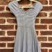 Brandy Melville Dresses | Brandy Melville Striped Short Sleeve Dress | Color: Black/White | Size: S