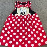 Disney Dresses | Girls 2t Minnie Mouse Dress | Color: Red/White | Size: 2tg