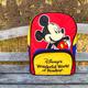 Disney Accessories | Disney’s Wonderful World Of Reading Youth Backpack | Color: Gold/Red | Size: Osb