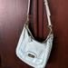 Coach Bags | Leather Coach Crossbody Shoulder Purse In Cream | Color: Cream/White | Size: Os