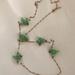 Anthropologie Jewelry | Lenora Dame Anthropologie Green Bird Necklace Nwt | Color: Gold/Green | Size: Os