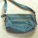 Coach Bags | Coach Boho Textured Teal Leather Cross-Body Bag | Color: Blue/Green | Size: Os