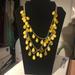 Anthropologie Jewelry | Anthropologie Yellow Resin Necklace | Color: Gold/Yellow | Size: Os