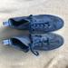 Coach Shoes | Coach Blue Leather Suede Lace Up Sneakers | Color: Blue | Size: 9.5