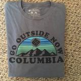 Columbia Shirts | Columbia Men’s T-Shirt | Color: Blue | Size: M