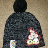 Disney Accessories | Girls Disney Tsum Tsum Hat | Color: Black/Gray | Size: Osg