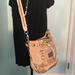 Coach Bags | Coach Crossbody Fabric Drawstring Bag Like New | Color: Gold/Tan | Size: Os