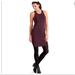 Athleta Dresses | Athleta Purple Black Mini Dress M | Color: Black/Purple | Size: M