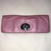Coach Bags | Coach, Nwot, Pink Pearly Clutch, Soft Lambskin | Color: Pink | Size: Os