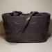 Coach Bags | Coach Grey Paten Leather Shoulder Bag | Color: Gray/Silver | Size: See Description