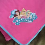 Disney Bedding | New Disney Store Princess Blanket Pink Blue | Color: Blue/Pink | Size: 50 X 60 Inches