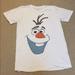 Disney Tops | Disney Olaf Frozen Adult T-Shirt | Color: White | Size: S