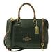 Coach Bags | Coach Leather Exotic Satchel Emma Satchel Handbag | Color: Gold | Size: Approximately 12 1/2"L X10"H 5 1/2" W