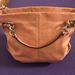 Coach Bags | Coach Soft Leather Shoulder Bag | Color: Orange | Size: Os