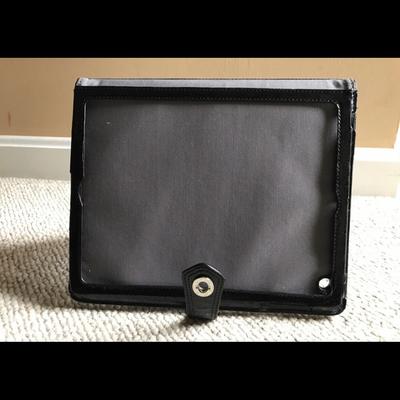 Coach Accessories | Coach: Purple Poppy Ocelot Ipad/Tablet Cover. | Color: Black/Purple | Size: 10x8