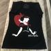 Disney Tops | Disney Snow White V T-Shirt. | Color: Black | Size: Xs