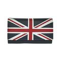 Mala Leather Union Jack Collection Leather Purse RFID Blocking 3480_29 Navy