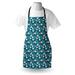 East Urban Home Butterflies Petals Apron in Blue | 26 W in | Wayfair 904877E319094EC4BA8CB32FE029B956