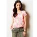 Anthropologie Tops | Anthropologie Meadow Rue Embroidered Top S | Color: Pink/White | Size: S