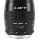 Lensbaby Velvet 85mm f/1.8 Lens (Nikon Z, Black) LBV85NZ