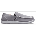 Crocs Charcoal / Light Gray Men’S Santa Cruz Slip-On Shoes