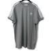 Adidas Tops | Adidas | 3 Stripes Tee - Short Sleeve T-Shirt | Color: Gray | Size: L