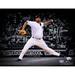 CC Sabathia New York Yankees Autographed 11" x 14" Pitching Spotlight Photograph