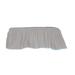 Harriet Bee Dehart Two Tone Dust Ruffle/Crib Skirt | Wayfair 501dr grey/blue