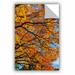 East Urban Home Orange Fall Tree Removable Wall Decal Vinyl in Orange/Yellow | 12 H x 8 W in | Wayfair 0yor165a0812p