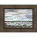 Charlton Home® 'Light Touch' Framed Painting Print Paper in Blue/Brown | 34.5 H x 46.5 W x 1.25 D in | Wayfair C7CA53F5D08E4000A1E454A24A02148F