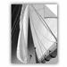 East Urban Home Sailboat Sails Florida Removable Wall Decal Vinyl in White | 48 H x 36 W in | Wayfair 5hie004a3648p