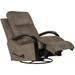 Red Barrel Studio® Northwich 31" Wide Manual Swivel Standard Recliner Polyester in Black | 42 H x 31 W x 43 D in | Wayfair