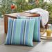 Beachcrest Home™ Rainey Outdoor Square Pillow Cover & Insert Polyester/Polyfill/Sunbrella® | 22 H x 22 W x 6 D in | Wayfair