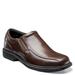 Nunn Bush Bleeker St Bike Toe Slip On - Mens 10.5 Brown Slip On EW