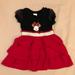 Disney Dresses | (3 For $30) Disney Minnie Dress | Color: Black/Red | Size: 18-24mb