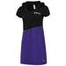 Women's Refried Apparel Black/Purple Minnesota Vikings Sustainable Hooded Mini Dress