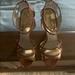 Michael Kors Shoes | New - Brown & Gold . | Color: Brown/Gold | Size: 7.5