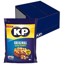 KP Nuts Multipack Box of Original Salted Peanuts, 6 x 1kg