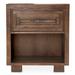 Carrollton Nightstand W/ 1 Drawer Wood in Brown Michael Amini / Kathy Ireland Home Designs | 26 H x 24.25 W x 17 D in | Wayfair KI-CRLN040-407N