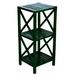 Winston Porter Lonergan End Table Wood in Green | 32 H x 14.5 W x 13 D in | Wayfair 37D7623DD3D849FF8C737EEC1A1CA10C